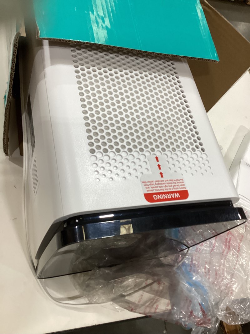 Condition photo showing Good Condition for air purifiers for home large rooms up to 3500 ft², h13 true hepa 0.1 micron 99.97% filtration with carbon filter, 235 cfm cadr, removes allergens, pet odor, smoke, vocs, 30db sleep mode, pm2.5 display