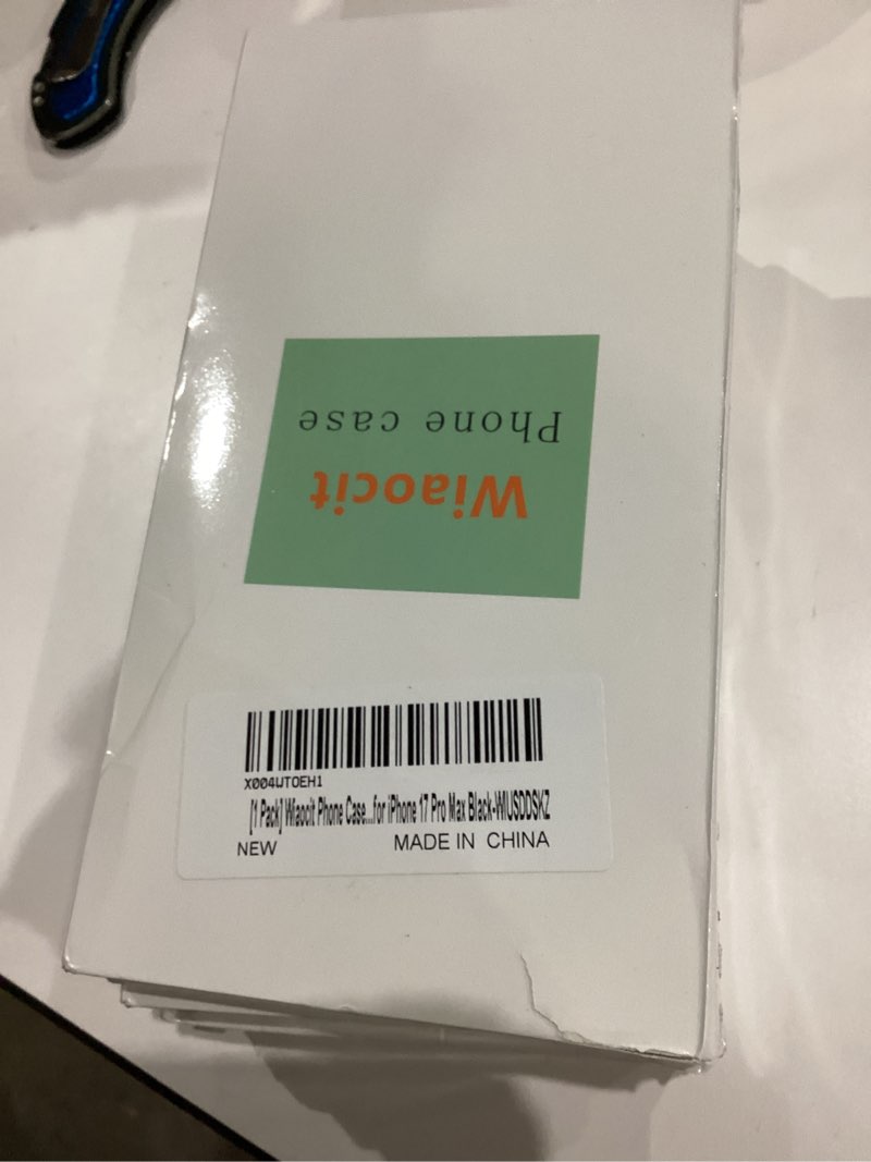 Condition photo showing Good Condition for Wiaocit Case for iPhone 17 Pro Max, Compatible with Magsafe, Military-Grade Protection, Translucent Matte Shockproof Magnetic Phone Case Cover, Black