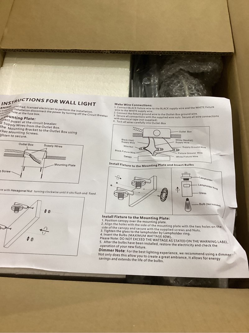 Wall light