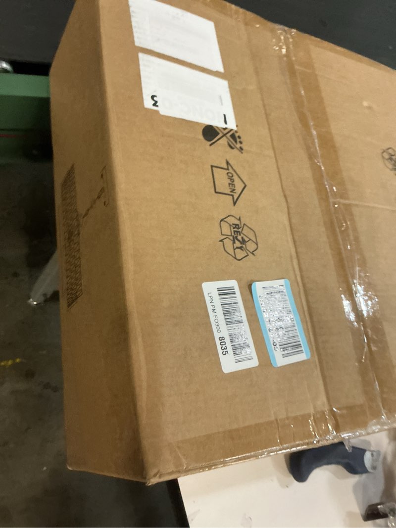 Condition photo showing New/Like New for Boho Rattan Chandelier, 19.7" Rattan Pendant Light with Fabric Shade, 4-Light Farmhouse Ceiling Light Fixture Chandelier for Dining Room, Living Room, Bedroom, Kitchen Island, Foyer, Hallway 19.7" V-shaped weaving