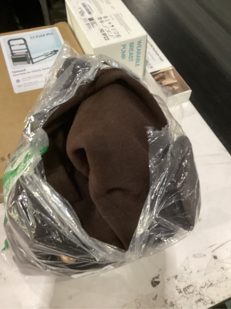Condition photo showing Good Condition for idealsanxun womens fall winter wool coats double breasted midi peacoat trench coats xx-large coffee