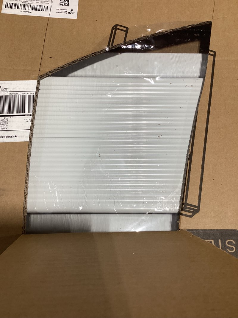 Condition photo showing As Is for WOA WOA 2 Step Ladder, Foldable Step Stool, Aluminum Lightweight Ladder for Home Kitchen Closet, Anti-Slip Pedals, Ease of Folding, Portable, 300lbs Capacity - White 2 Step White