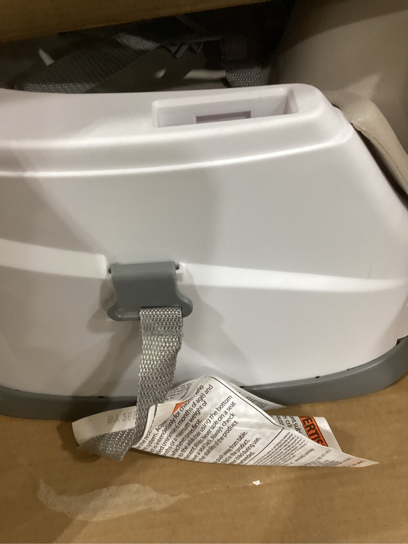 Condition photo showing Good Condition for Ingenuity Baby Base 2-in-1 Booster Feeding and Floor Seat with Self-Storing Tray - Cashmere