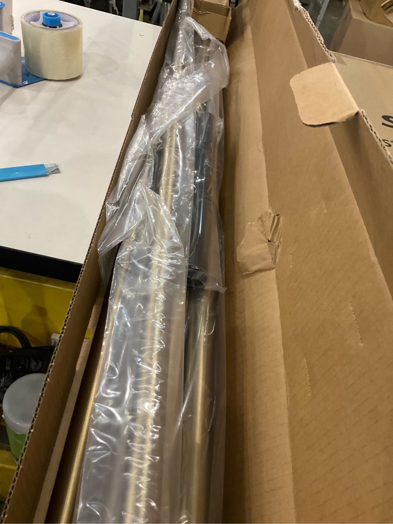 Condition photo showing Good Condition for Ivilon Window Curtain Rod End Cap - 1 inch Pole. 120 to 240 Inch. Warm Gold 120 to 240 in.
