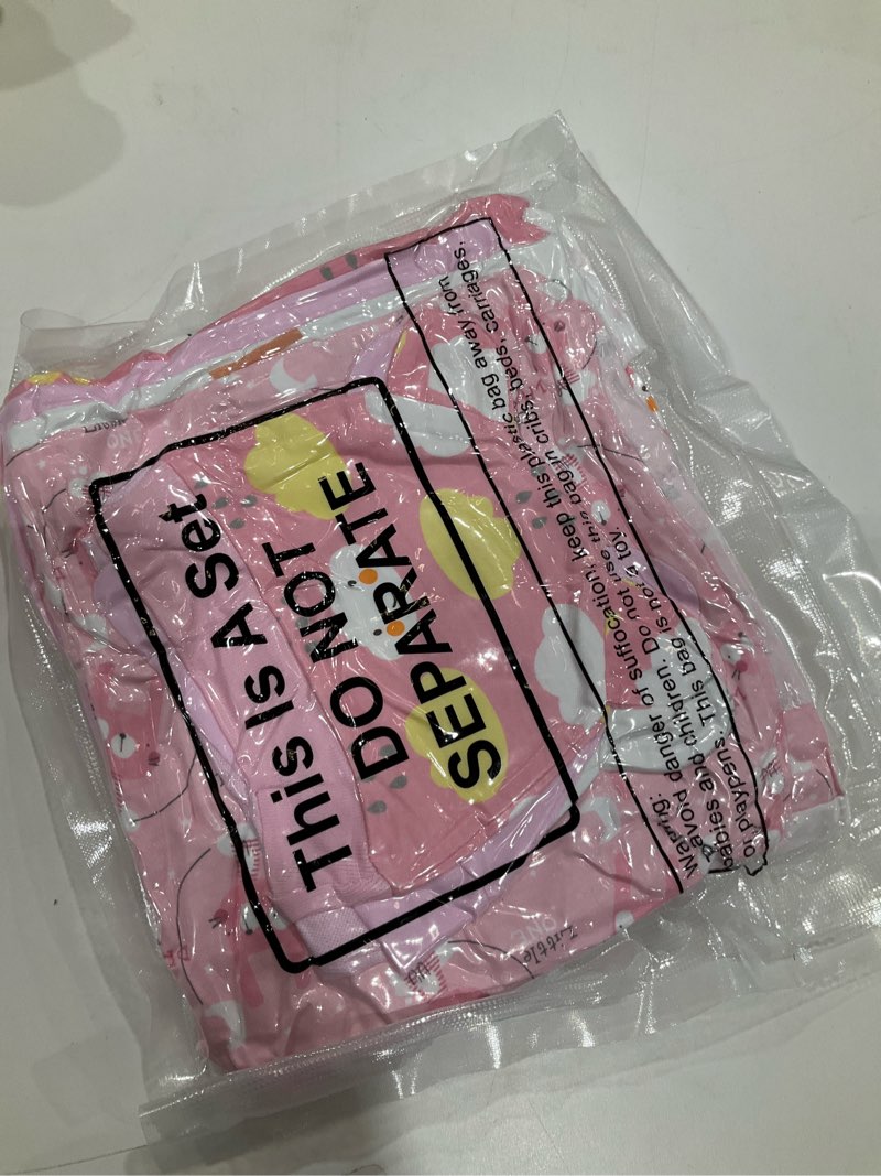 Condition photo showing New/Like New for Buryeah 4 Pack Preemie Swaddle Blanket Wrap Set with Hat for Baby Boys Girls 3-7 Lbs Preemie Newborn Clothes Sleepers Cap Pink Boho