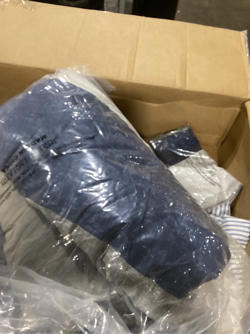 Condition photo showing Good Condition for utopia bedding duvet cover twin size - 2 piece with zipper closure - 1 comforter cover 68x90 inches & 1 pillow sham 20x26 inches (navy) comforter not included navy twin/twin xl