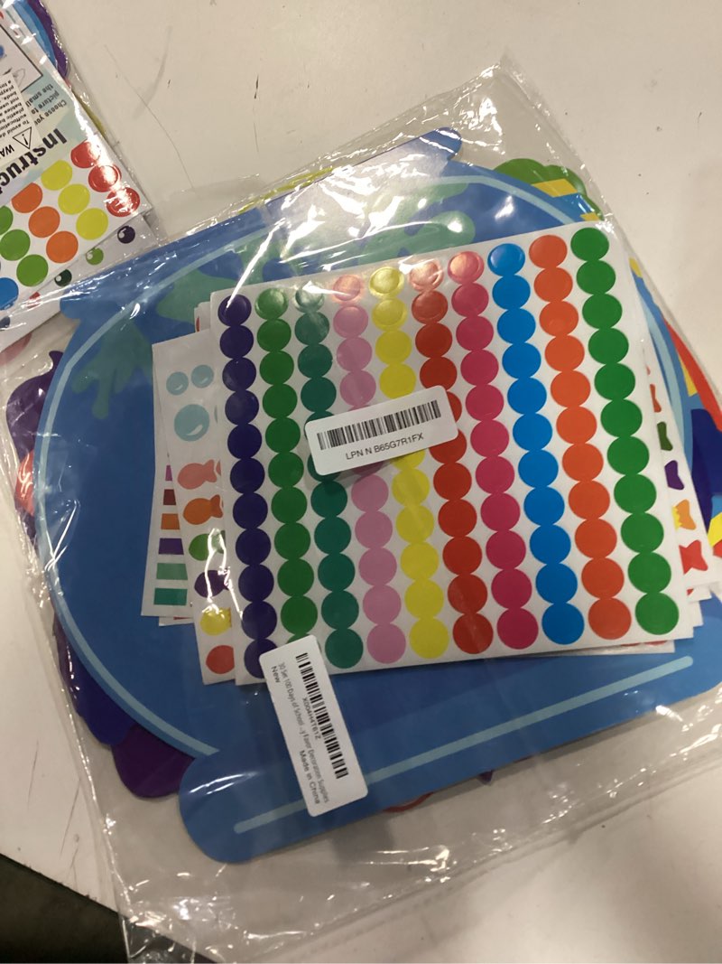 Condition photo showing New/Like New for Cinrobiye 30 Set 100 Days of School Sticker Scene DIY Make Your Own 100 Days Scene Count to 100 Stic