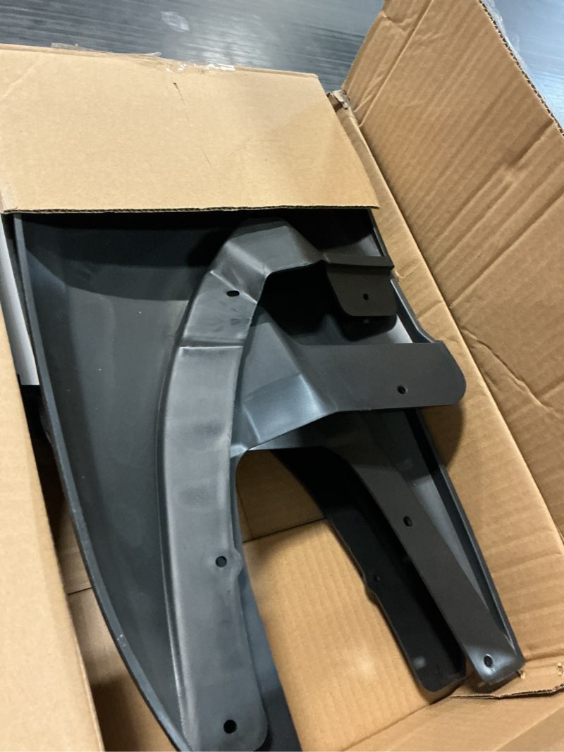 Condition photo showing Good Condition for KIWI MASTER Mud Flaps for 2009-18 Dodge Ram 1500/2500/3500, 2019-2024 Ram 1500 Classic (Without OEM Fender Flares, Single Rear Wheels), Heavy Duty Front & Rear Mud Guards, No Drill, 4 Pcs Set