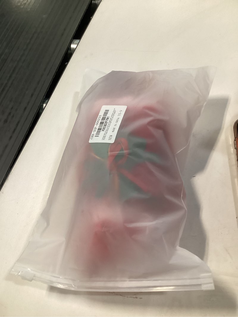 Condition photo showing New/Like New for Climbing Santa Claus 9" Christmas Ornament Xmas Decoration Climbs Up and Down Battery Operated Toy with Light Music and Sound Animated Climbing on Beads Musical Moving Figure Xmas Christmas Ornament