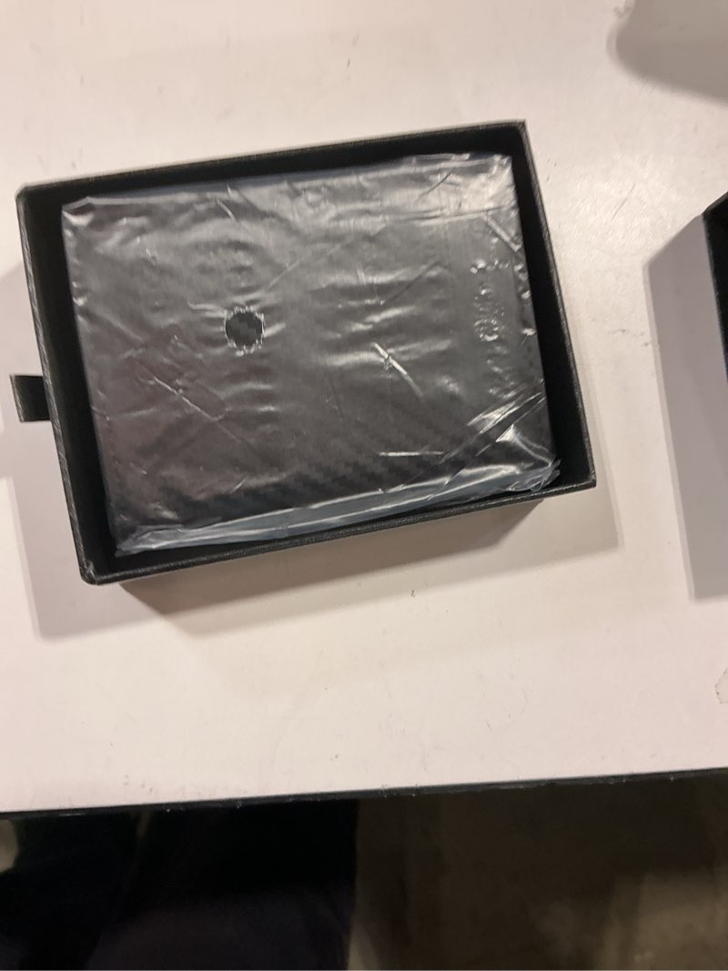 Condition photo showing Good Condition for gaochale wallet for men pop up card holder, smart, slim, minimalist design for front pocket, premium rfid blocking, 10-14 card capacity | id window | cash slot, gifts for men/him(carbon) carbon fiber