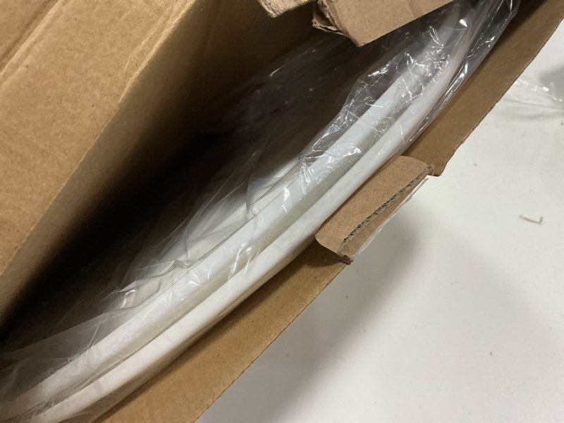 Condition photo showing New/Like New for Molded Nylon Ceiling Medallion for Light Fixtures and Ceiling Fans 16"OD x 4"ID x 3/4"P (Fits Canopies up to 12-3/8") White White-16