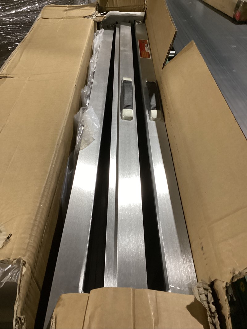 Condition photo showing New/Like New for vnn portable wheelchair ramp 8ft, seamless non-slip aluminum ramps for wheelchairs for home, handicap wheelchair ramps for home steps, aluminum loading dock plates aluminum 8ft (usable height 8-24 inch)