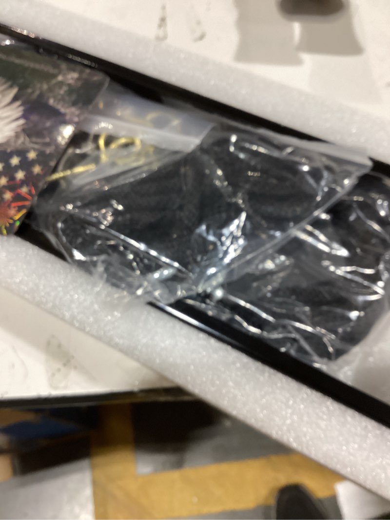 Condition photo showing New/Like New for 251 Pcs Picture Hanging Kit, Include 50 Sawtooth Picture Hangers, 50 D Rings, 150 Screws and Screwdriver, Heavy Duty Picture Frame Hanging Hardware for Wall Artworks Frame Canvas Mounting Black