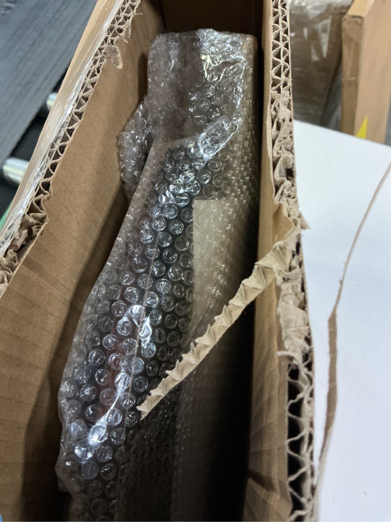 Condition photo showing New/Like New for AWASEN Round Side Table, Small End Table for Living Room, Modern Wood Accent Coffee Side Table with Wood Legs for Small Space, Easy Assembly, Rustic Brown Dark Rustic Brown