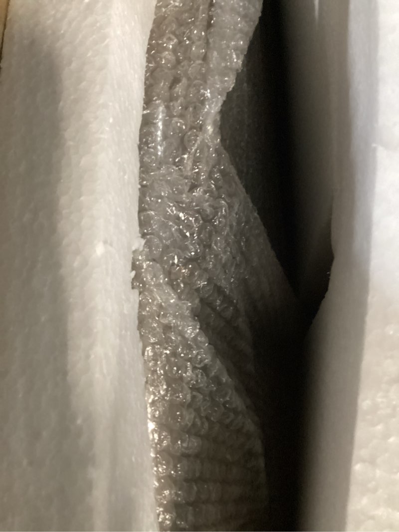 Condition photo showing Good Condition for Oversized Modern Wall Clock - 30 inch, Contemporary Simple, Cement Gray, Gold Roman Numerals, Metal 