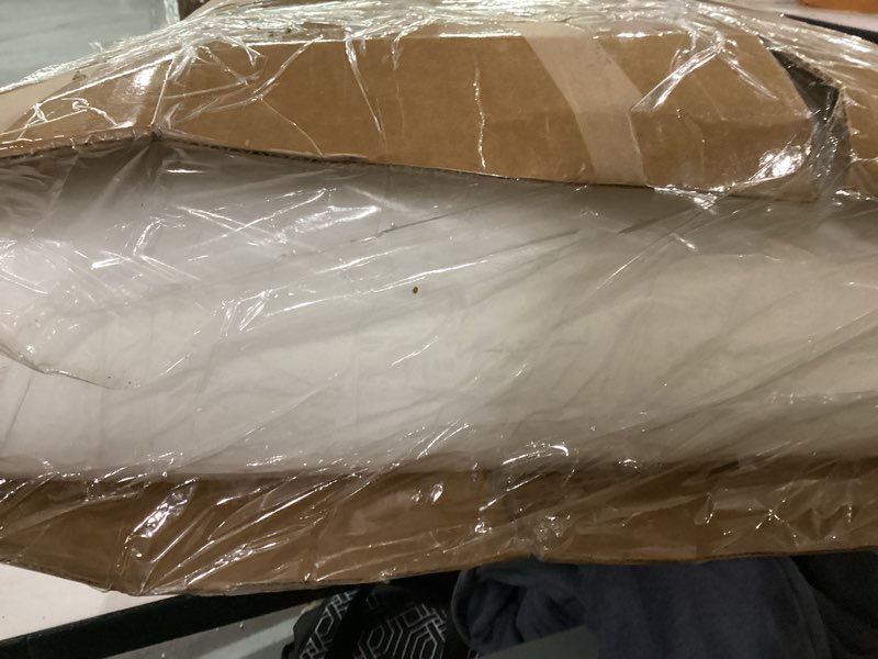 Condition photo showing As Is for upholstery foam, 72" x 24" x 5" high density gel memory foam padding couch cushion support, cut to size foam replacement pad for sofa sag support