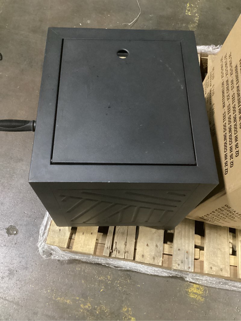 Condition photo showing Good Condition for style selections hose box steel 100-ft container hose reel