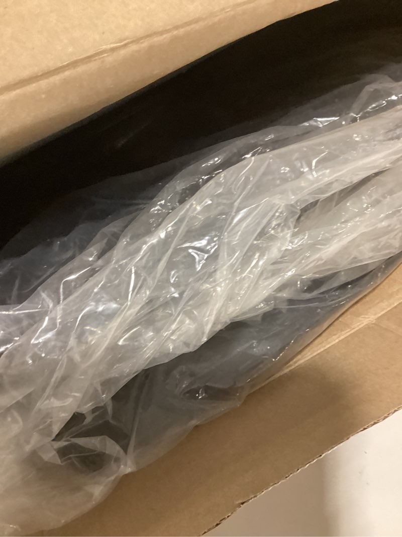 Condition photo showing As Is for lasfit floor mats for ram 1500 crew cab 2019-2024 without rear under-seat factory storage 4 full size doors bucket seat (not for classic model), all weather tpe custom fit 1st & 2nd row, black 1500 without storage crew cab 2019-2024