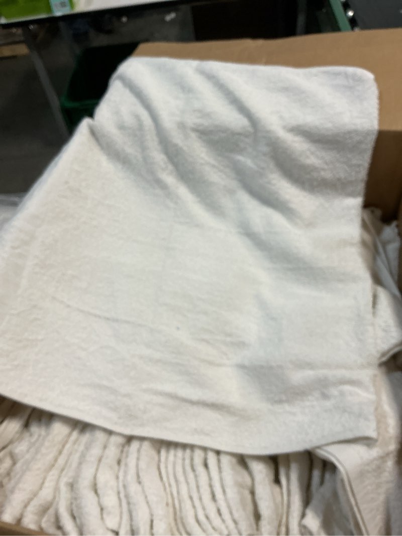 Condition photo showing Good Condition for S&T INC. Multipurpose Cotton Terry Cleaning Towels for Home, Automotive, and Garage,  White, 36 Pack