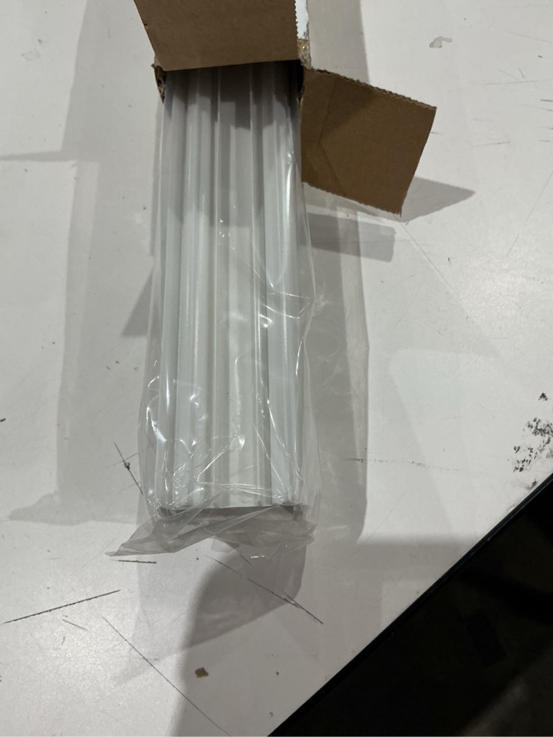 Condition photo showing Good Condition for 2 sets door sweep plastic pvc 1 3/4" x 36" slide on bottom exterior door seal strip for weather stripping draft stopper (white) 2 white