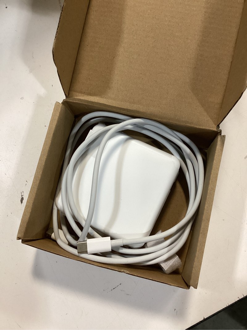 Condition photo showing As Is for Mac Book Pro Charger - 118W USB C Charger Fast Charger Compatible with MacBook pro/Air, M1 M2 M3 M4 M5, ipad Pro, Samsung Galaxy and More, Include Charge Cable