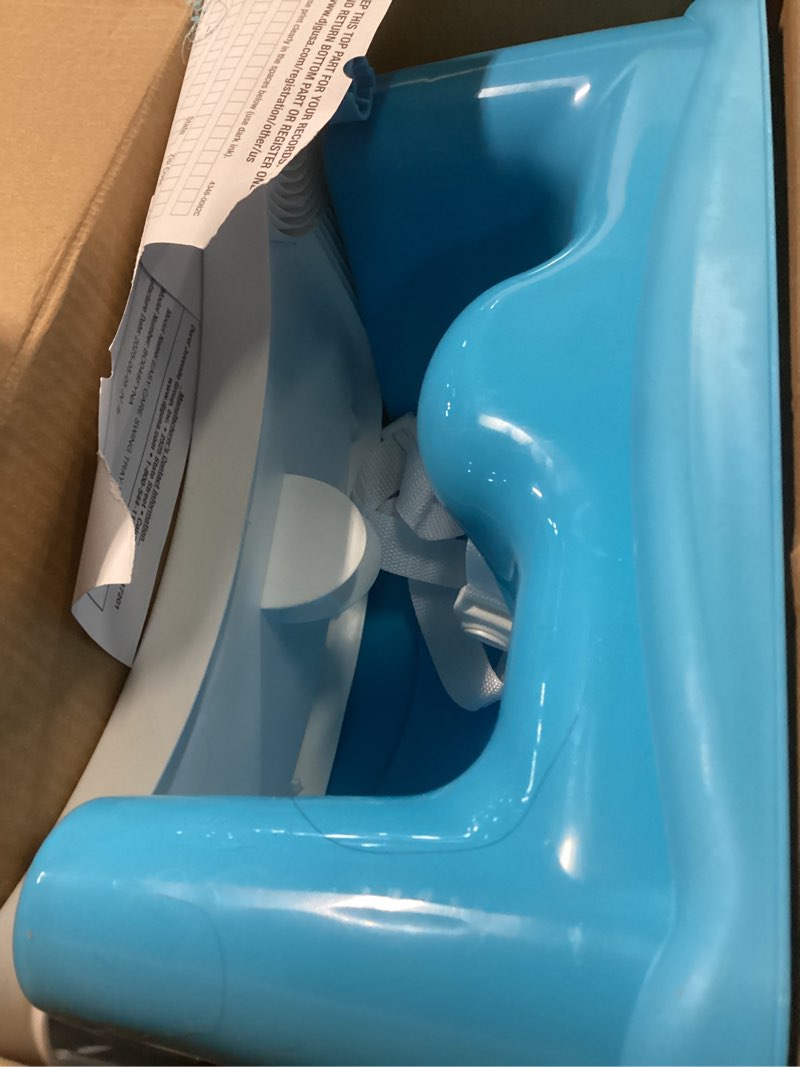 Condition photo showing New/Like New for safety 1st easy care swing tray feeding booster, atlantis