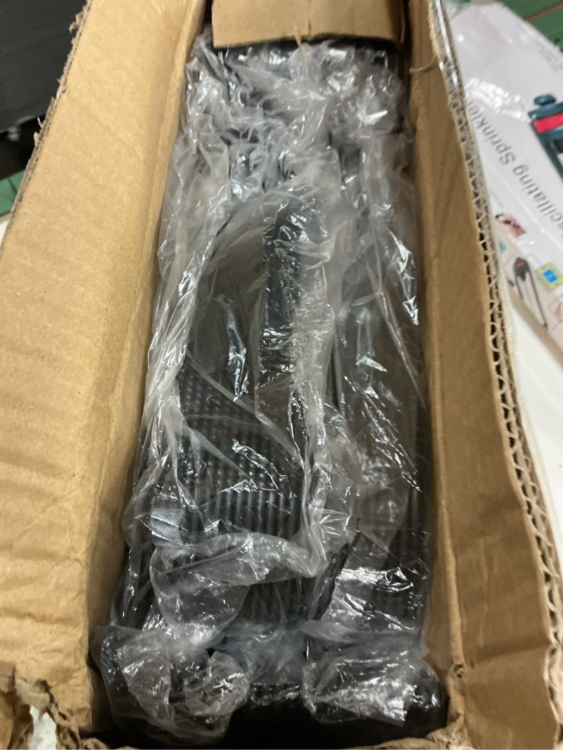 Condition photo showing New/Like New for abheng 50 pack clothes hangers, non slip heavy duty plastic hangers, space saving all-in-one garment hangers for dresses suits jeans knits, hold up to 11 lb dry & wet, 16.4" x 8.3", black, uapy0850b black 50 pack