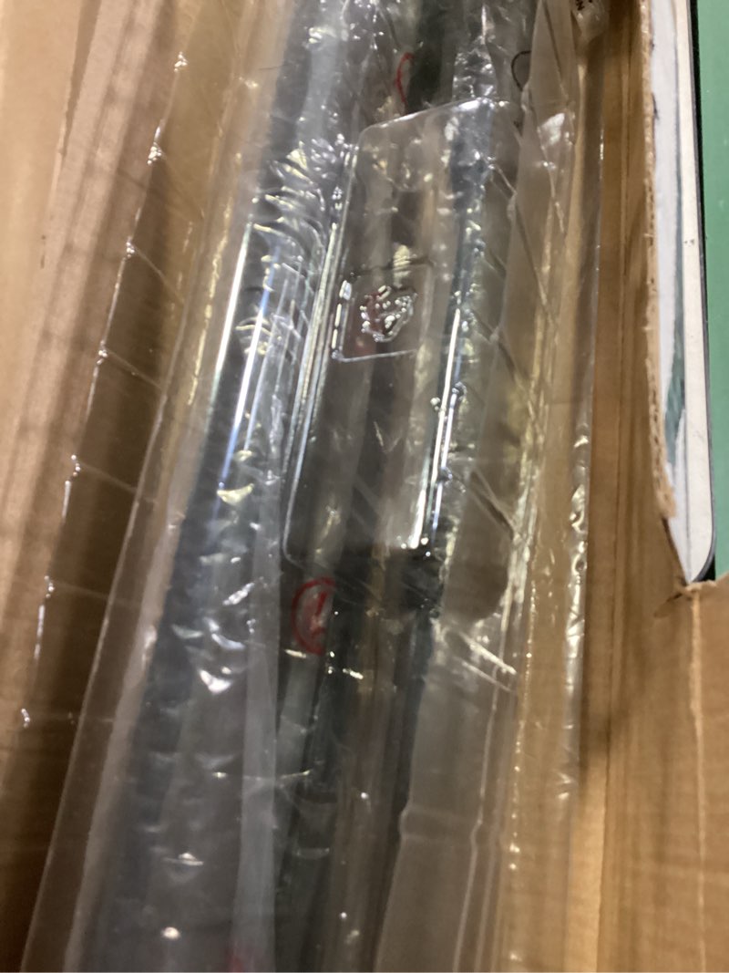 Condition photo showing New/Like New for vailge room divider tension rods, premium curtain tension rods,122-150 inch,no drilling, adjustable large window stall tension pole-black 122-150 inch black