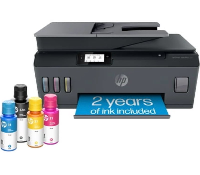 hp smart tank plus 570 wireless all-in-one ink tank printer