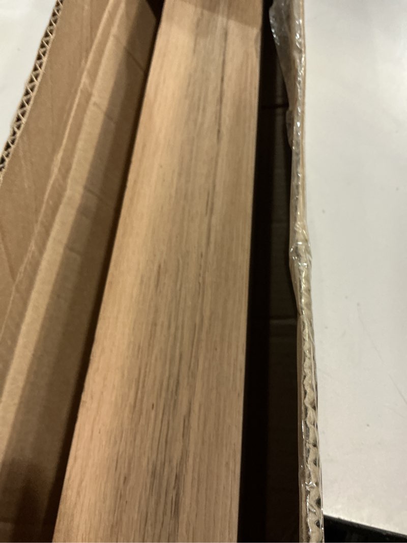 Condition photo showing Good Condition for Stair Post Modern Solid Wood Blank Square Newel Post for Stairs Remodeling(Red Oak Color,3 x 3 x 48 Inch,1 Pcs) 3 x 3 x 48 Inch Red Oak Color 1