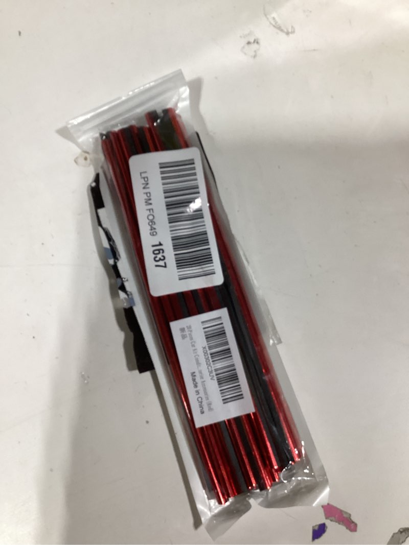 Condition photo showing Good Condition for 20 Pieces Car Air Conditioner Decoration Strip for Vent Outlet, Universal Waterproof Bendable Air Vent Outlet Trim Decoration, Suitable for Most Air Vent Outlet, Car Interior Accessories (Red)