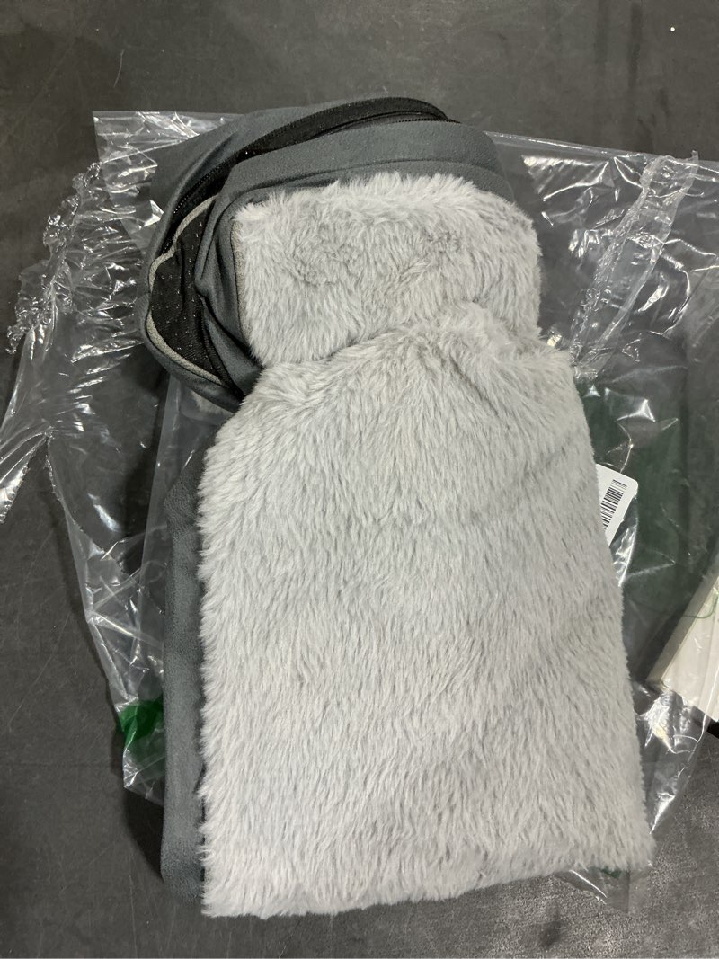 Condition photo showing Good Condition for Sunheir Washable Large Dog Bed Covers Soft Plush Replacement, Waterproof Dog Bed Liner, Pet Bed Cover with Zipper 36x27x3 Inches, Grey, Cover Only Grey 36.0"L x 27.0"W x 3.0"Th
