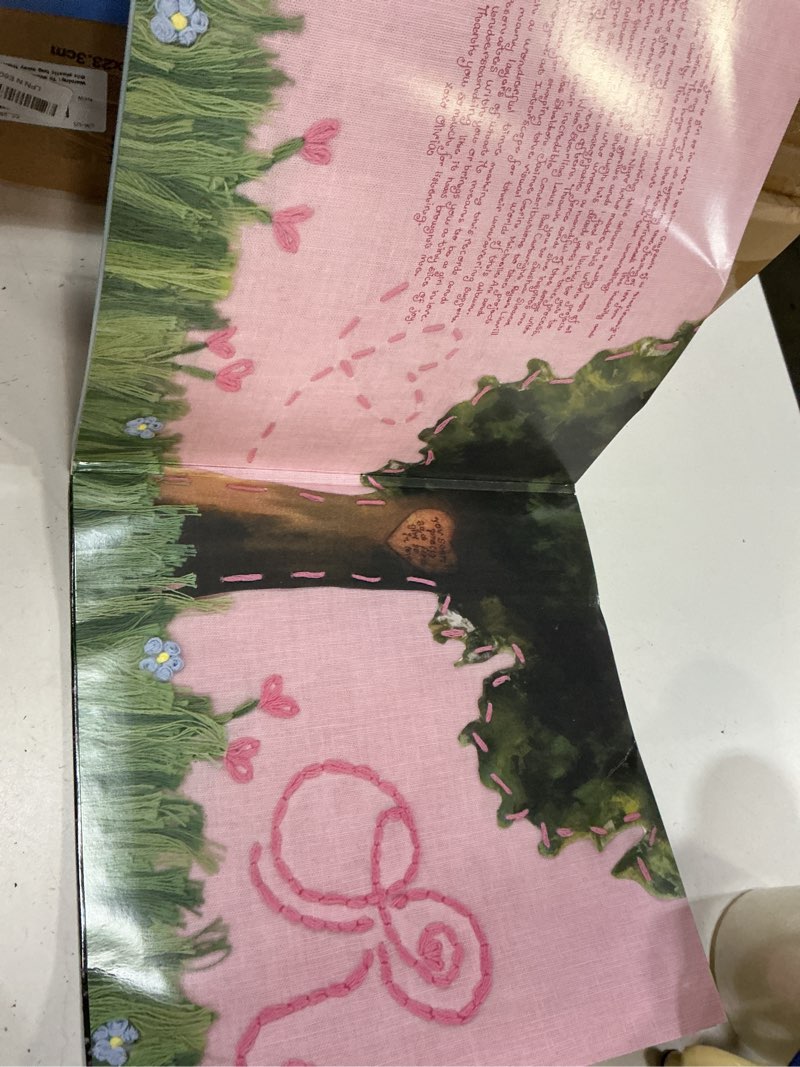 Condition photo showing As Is for you seem pretty sad for a girl so in love 'spark in the dark' black