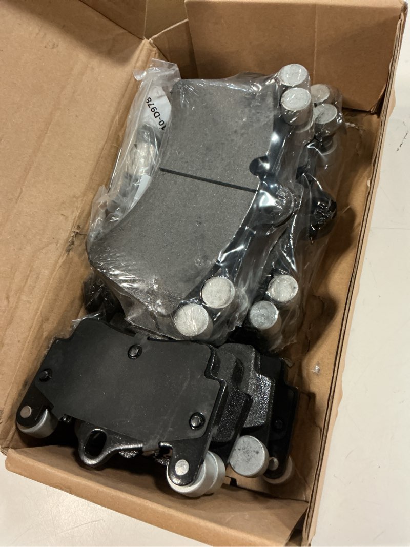 Condition photo showing Good Condition for d978 d1014 8pcs ceramic front rear brake pads with clips fit for 2007-2015 for audi q7,2004-2010 for volkswagen touareg,2003-2006 2008-2010 for porsche cayenne