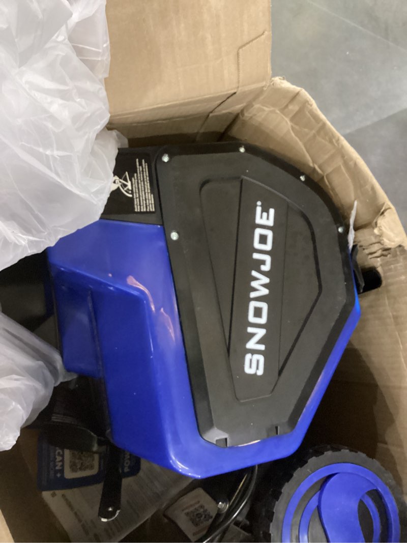 Condition photo showing As Is for Electri snow thrower