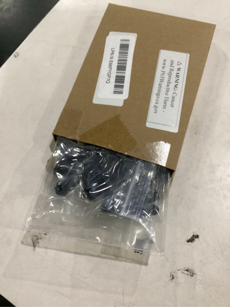 Condition photo showing New/Like New for uxcell 40pcs round rubber end caps 1/8" 1/4" 3/8" 1/2" black vinyl cover screw thread protectors assortment kit(3mm 6mm 9mm 12mm) black 40