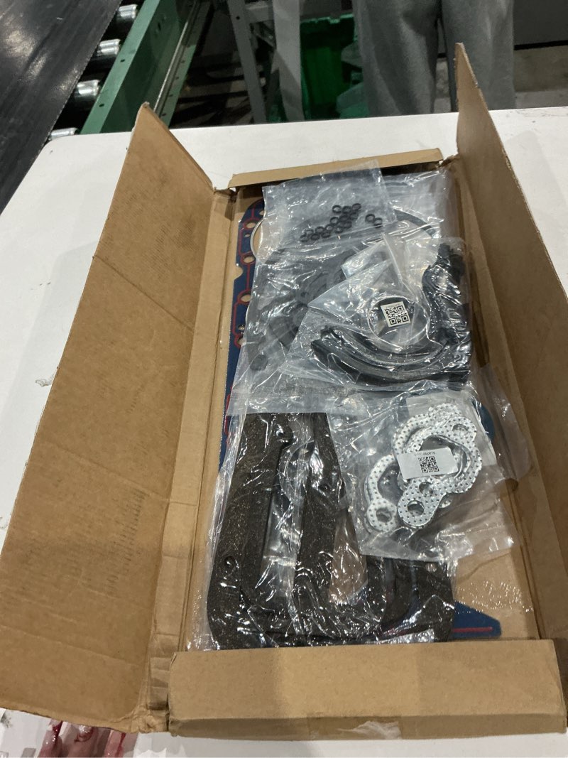 Condition photo showing Good Condition for engine full set overhaul gasket set compatible for chevrolet sbc 283 302 307 327 350 5.7l 2 pc