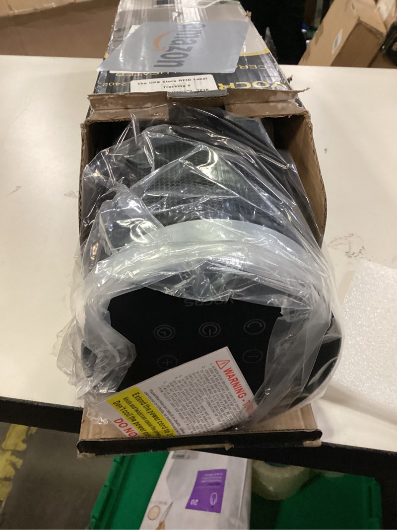 Condition photo showing New/Like New for Space Heater for Indoor Use with Remote - 70° Oscillating Tower Electric Heater, 24 Inchs, 12H Timer, 1500W Quiet PTC Ceramic Heating with Thermostat, Fast Safety Heat for Office, Home, Bedroom