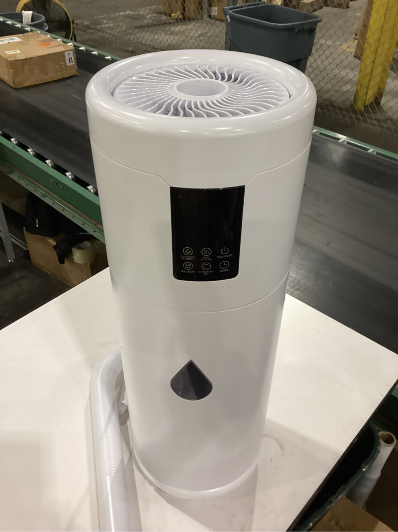 Condition photo showing New/Like New for Humidifiers for Large Room Home Bedroom 2000 sq.ft. 17L/4.5Gal Large Humidifier with Extension Tube & 4 Speed Mist,Top Fill Wholehouse Humidifier with 360°Nozzle for Plant Office Commercial Greenhouse White