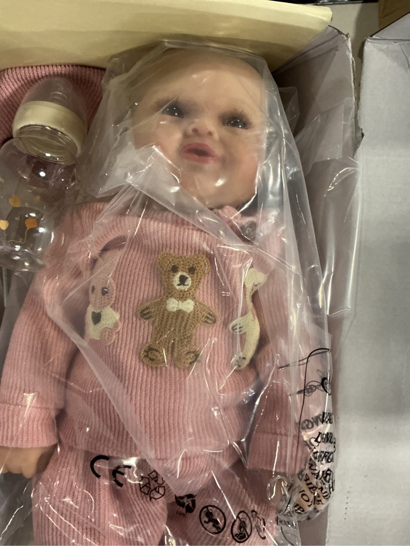 Condition photo showing Good Condition for babeside lifelike reborn baby dolls girl - 20 inch realistic newborn baby dolls with poseable body, real life baby dolls with accessories for 3+ year old girls gifts, pretend play, collection