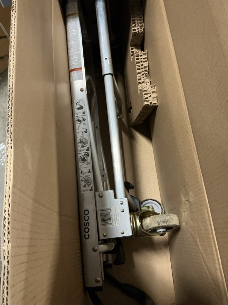 Condition photo showing As Is for COSCO 4-in-1 Folding Series Hand Truck with Flat-Free Wheels
