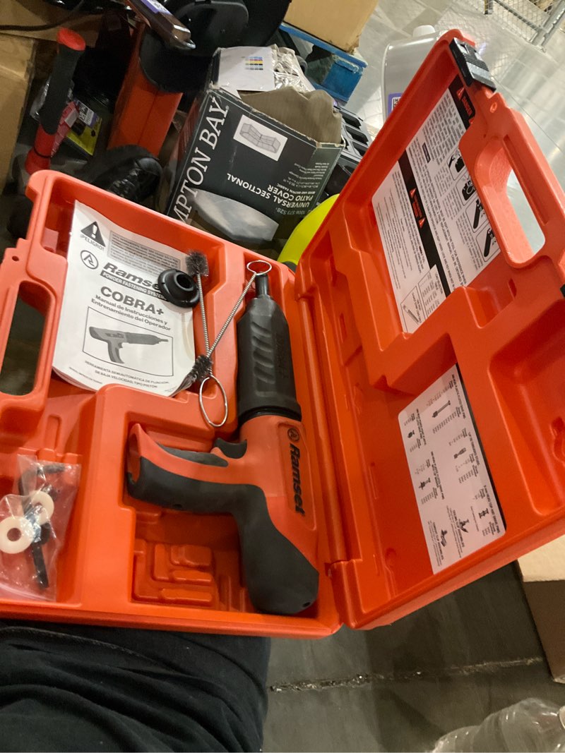 cobra plus 0.27 caliber semi-automatic powder actuated tool (pat