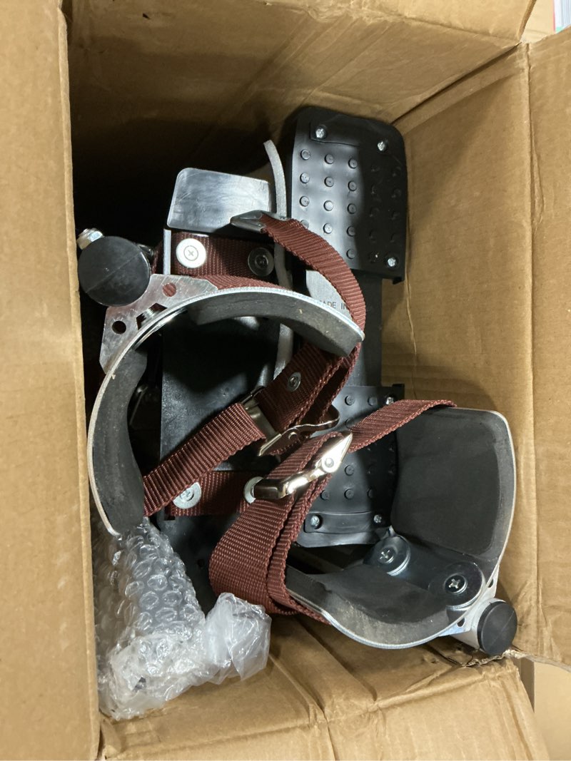 Condition photo showing As Is for Drywall Stilts Walking Taping Professional Aluminum Tool Stilt 24"-40" for Sheetrock Painting or Cleaning?Silver ? Silver 24-40"