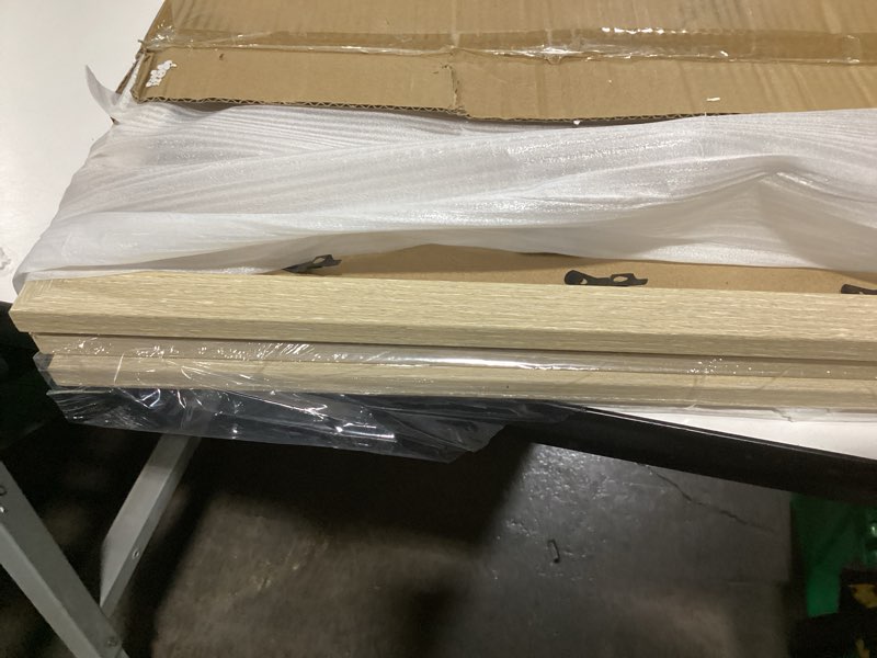 Condition photo showing As Is for 16x20 Picture Frame with Mat for 11x14 Set of 3, Natural Wood Grain 16x20 Frames for Horizontal & Vertical Wall Mounting (3 Pack,Natural) 16x20, 3 pack Natural