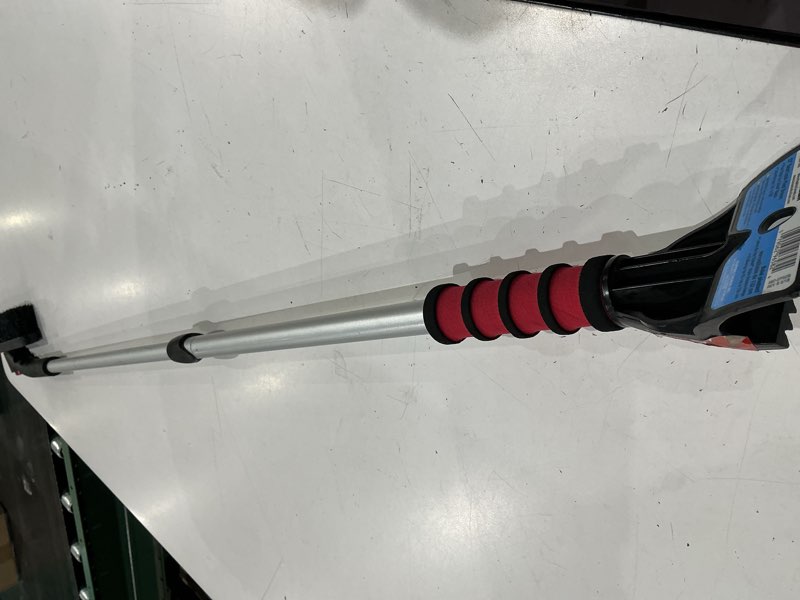 hopkins mallory 52" polar vortex extending snow broom & ice scraper
