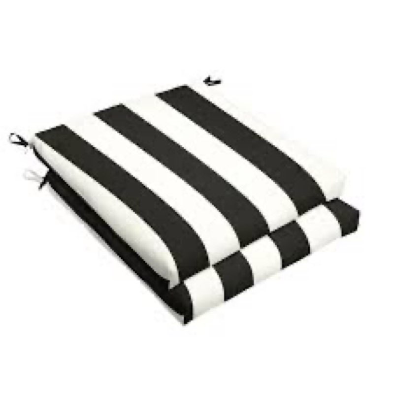 Breck Sunbrella Outdoor 2.5'' Dining Chair Seat Cushion (Set of 2)