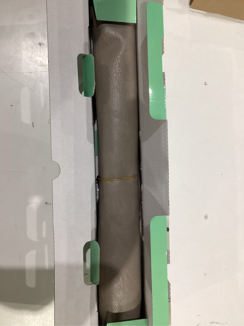 Condition photo showing As Is for Recliner Headrest Protector,Non Slip Waterproof Headrest Cover,Leather Recliner Headrest Cover for Sofa,Furniture,Living Room,Office Chair 17x27 in(Taupe) Taupe Elastic