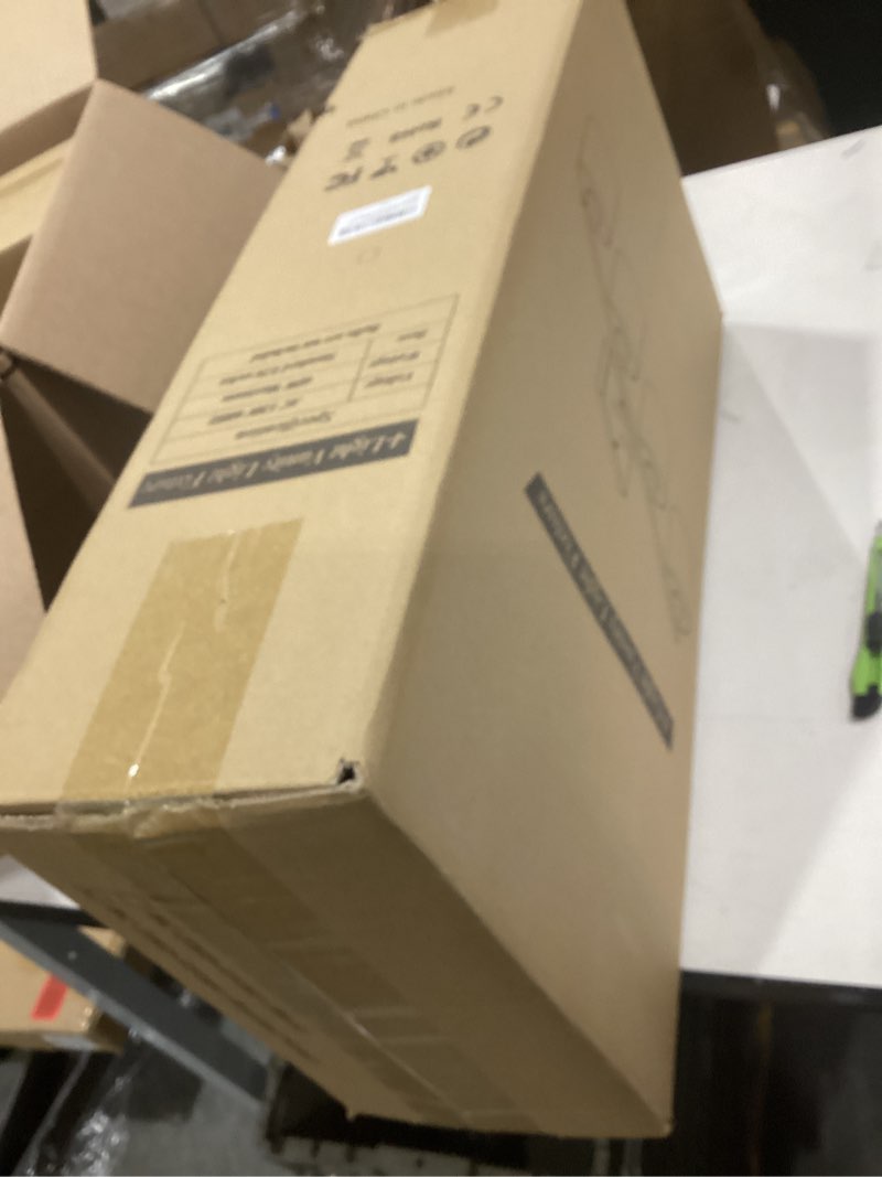 Condition photo showing Good Condition for Bathroom Lights Over Mirror Brushed Nickel, Anti-Rust 4-Light Bathroom Vanity Light Fixtures, Modern 24Inches Wall Sconces E26 Base, Milky White Glass Shades, Bulbs Not Included Brushed Nickel-4Light