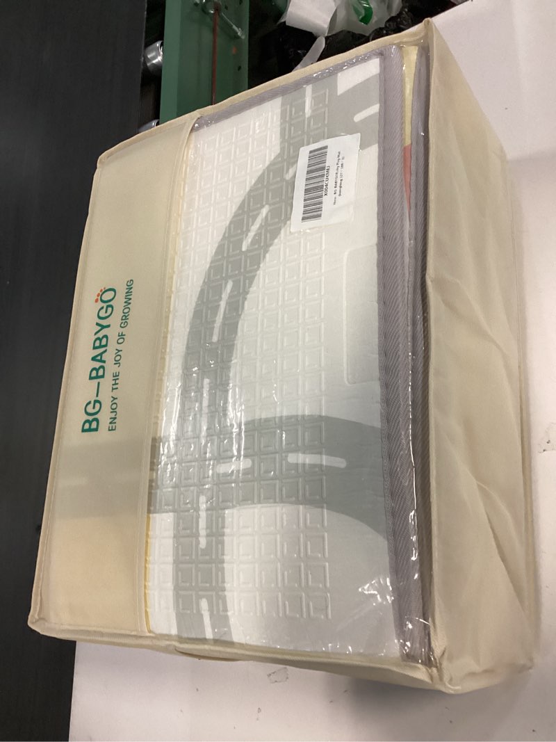 Condition photo showing New/Like New for Baby Play Mat Foldable Baby Floor Play Mat Large 50"*78"*0.4" Soft Foam Playmat for Babies Reversible Waterproof Padded Baby Girl Play Mat Portable Crawling Mat for Indoor Outdoor Dinosaurs 50*78*0.4