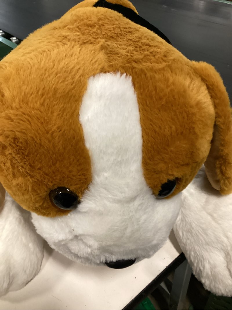 Condition photo showing Good Condition for ikasa giant beagle dog stuffed animal plush toy,large puppy big jumbo soft toys,30" huge size cute plushy fluffy fat plushie,gifts for kids girls